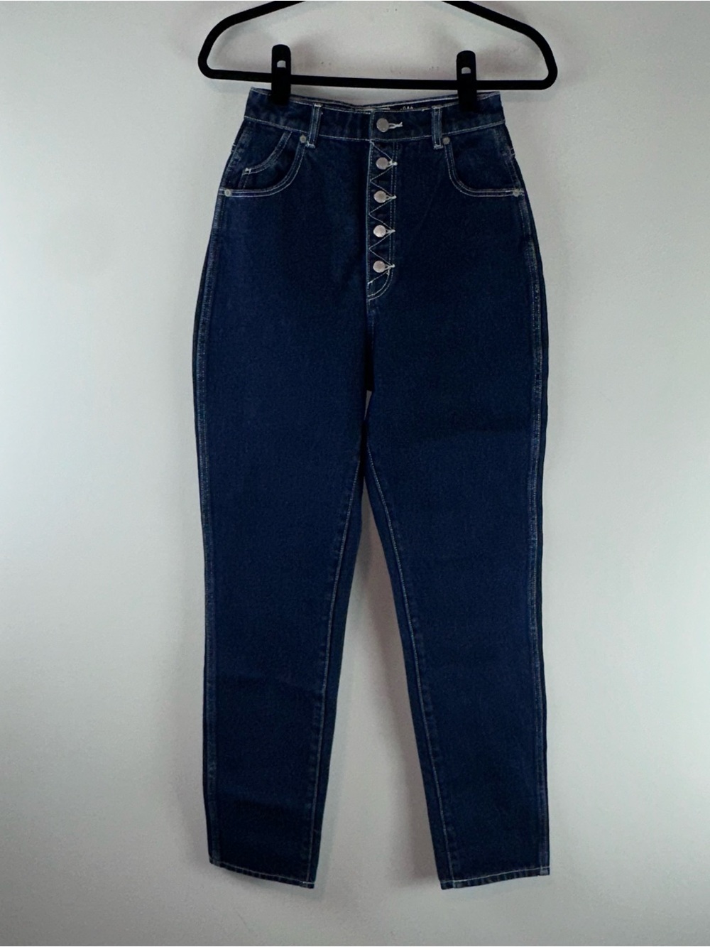 Rolla’s Elle Super High Rise Relaxed Jeans in Cobalt Organic Size 2